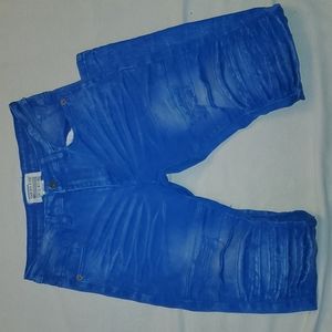 Smoke Rise mens distressed denim jeans